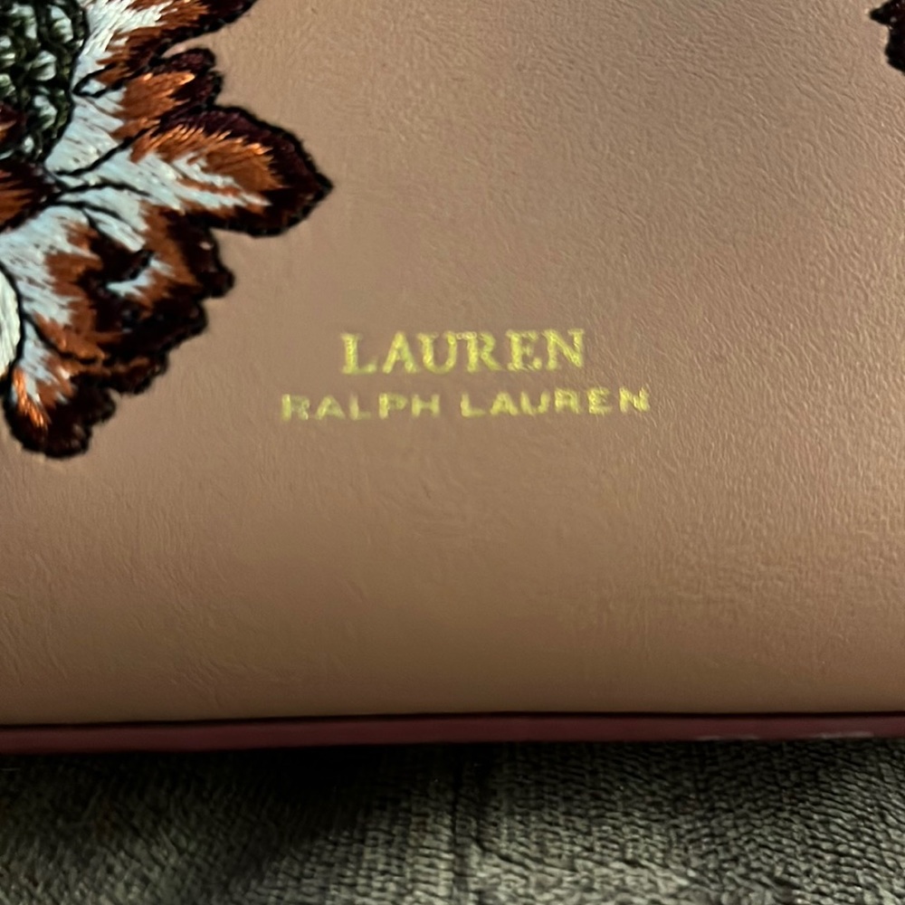 Ralph Lauren — Pink Floral Purse